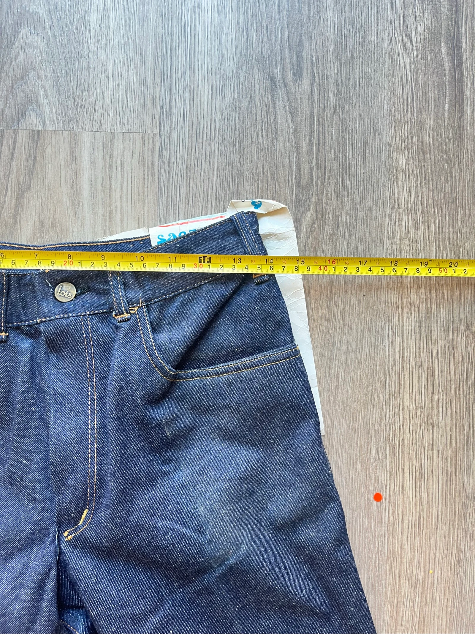 Lois Jeans Denim Blue Vintage Y2K Archive Straight Regular Baggy Streetwear Unisex – photo 8
